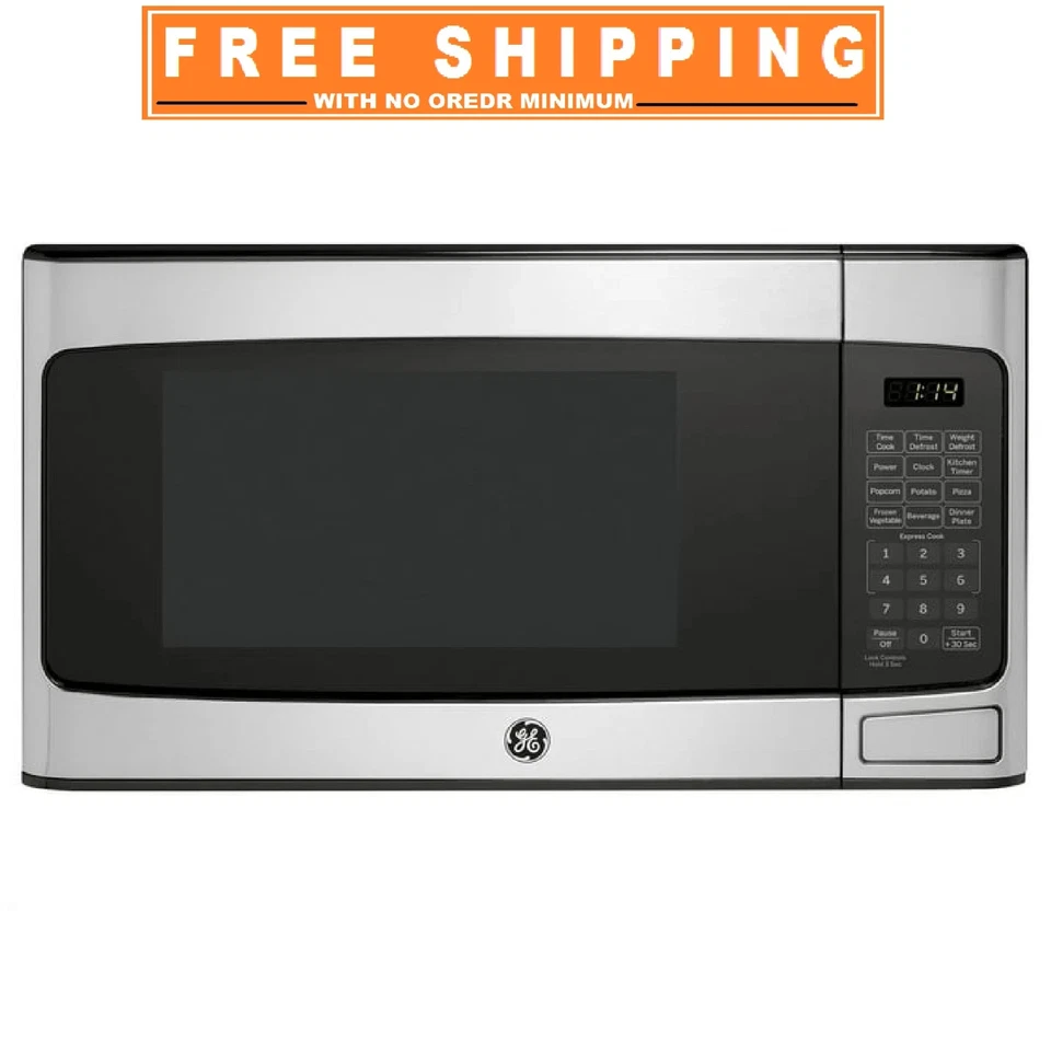 GE GCST11X1WSS 21 Inch Wide 1.1 Cu. Ft. 950 Watt Countertop Microwave with Touch