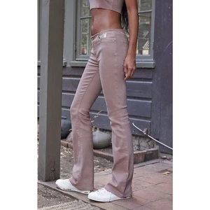 Playboy by PacSun Bootcut-Jeans braun ohne Bund Low Rise 28 - Bild 1 von 8