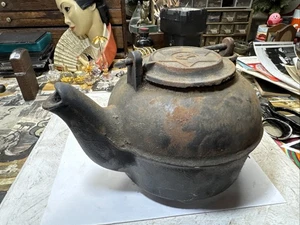 Chattanooga Stove Company Gusseisen Wasserkocher Nr. 8 restaurierungsbedürftig - Bild 1 von 8
