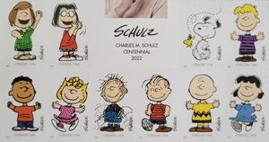 US Stamps 2022 Charles M Schulz Centennial MNH Set of 10 Forever Scott 5726-5735 - Picture 1 of 3