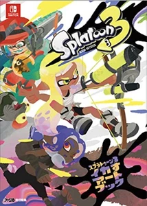 Splatoon 3 Ikasu  Art Book All Color Free Shipping with Tracking# New from Japan - Picture 1 of 4