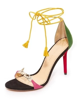 Sandalias Charlotte Olympia Lets Dance Gamuza Tacón Multi Talla 36.5 / EE. UU. 6.5 Foto 1 de 4