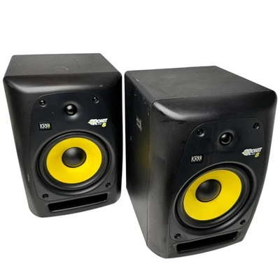 Par de monitores de estudio KRK Rokit 8 G2 Powered - Funcionamiento, uso cosmético pesado Foto 1 de 4