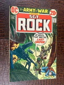 Our army at war SGT Rock #256 1973  TRES BON ETAT - Bild 1 von 5