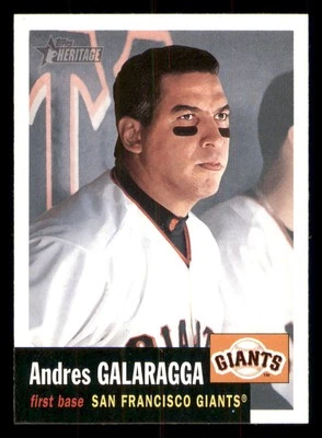 2002 Topps Heritage #81 Andres Galarraga - Image 1 of 2