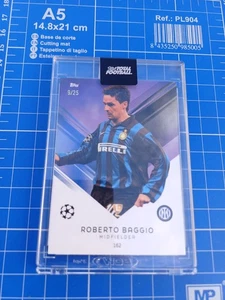 TARJETA ROBERTO BAGGIO INTER MILAN 9/25 Topps Total Fútbol 2025/26 #162 - Imagen 1 de 2