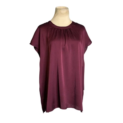Vince Camuto eggplant purple tunic blouse size XXL - Image 1 of 4