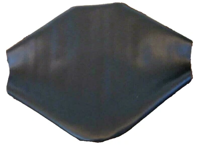 Cubierta de asiento de motocicleta Yamaha YZ 100 para 1977-1979 negra hecha a mano Foto 1 de 2