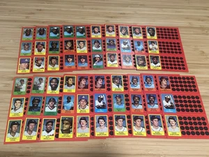 1981 Topps Baseball Scratch-Off *124* Full Panels (372ct) - Picture 1 of 12