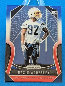 Panini Prizm 2019 rojo blanco y azul #382 NASIR ADDERLEY RC - Imagen 1 de 2