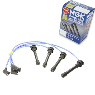 1 pc NGK Spark Plug Wire Set for 1997-2001 Nissan Altima 2.4L L4 - Engine jj - Image 1 of 4