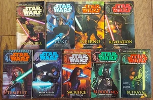 Star Wars Legacy of the Force Complete Set of 9 Books Paperback - Imagen 1 de 5