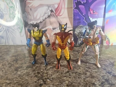 Lote de figuras X-Men Snap-Out Claws Wolverine 1993 Toybiz Weapon X  Foto 1 de 4
