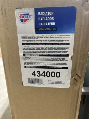 Carquest Radiator #434000, for Select  Toyota / Lexus Models - Image 1 of 4