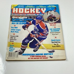 Hockey Illustrated Special 83/84 Wayne Gretzky Magazine NHL Preview - Imagen 1 de 7