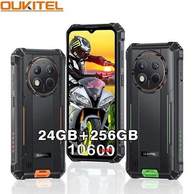 OUKITEL G1 Outdoor Handy 10600mAh 24GB+256GB Android 14 Smartphone 6,52 Zoll NFC - Bild 1 von 4