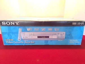 Sony VHS VCR SLV-N700 Hi-Fi Video Cassette Grabadora Reproductor NUEVO en caja para REPARACIÓN - Imagen 1 de 10