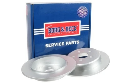 2x Rear Solid Brake Discs For Chrysler Dodge Cirrus Le Baron Neon Pt Cruiser Seb - Image 1 of 4