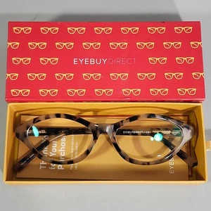 Montures de lunettes Eyebuy Direct Passion jante complète ovale tortue moyenne 53-16 145 C2 - Photo 1/13