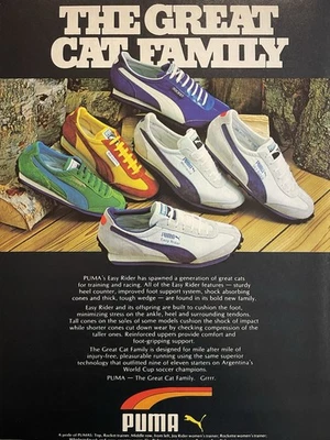 Anuncio de zapatos para correr Puma The Great Cat Family Foto 1 de 4