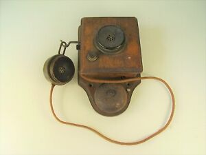Antikes seltenes Wand Telefon vor 1945