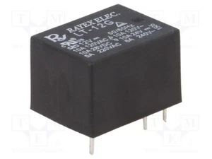 Relais:elektromagnetisch;SPDT;USpule:12VDC;10A/120VAC;MiniLT-12GMini-Relais - Picture 1 of 1