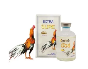 Extra Sure Chicken Premium Vitamin Healthy Strong Immunity Supplement 50 cc - Picture 1 of 10