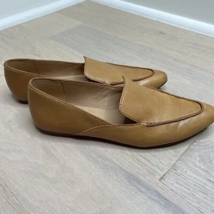 Madewell Damenschuhe 6,5 The Frances Skimmer Leder flache Halbschuhe AH770 braun - Bild 1 von 16