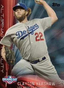 2016 Topps Eröffnungstag Alternate Reality #AR-12 - Clayton Kershaw 16-657 - Bild 1 von 2