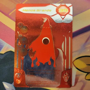 Bleach TCG Menos Grande T8 Plastic Red/SIlver Foil Hollow Guardian Card - Picture 1 of 2