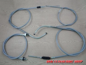 Honda Dream 305 C72 CA72 C77 CA77 Brake Throttle Speedometer Clutch Cable Grey L - Picture 1 of 6