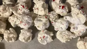 DIVINITY Fresh home made Divinity Candy Peppermint Candy FAST SHIPPING - Picture 1 of 3