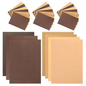 35 piezas cartulina de papel hecha a mano para niños fabricación de suministros artesanales de colores - Imagen 1 de 12