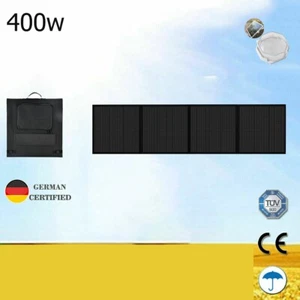 12V 400W Folding Solar Panel Blanket Flexible Solar Mat Mono Power USB Regulator - Picture 1 of 8