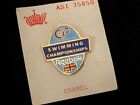 Vintage Reebok Reversnadel Schwimmen Meisterschaften CIF Südliche Sektion Kalifornien