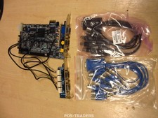 Geovision GV1480AS 16CH PCI-E DVR VGA Capture Card & CABLES & 2-PORT GV 1480AS