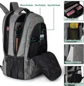 Mochila Vacpack 55L Capacidad Bolsa Ahorro de Espacio, Diseño Antirrobo con USB - Imagen 1 de 6