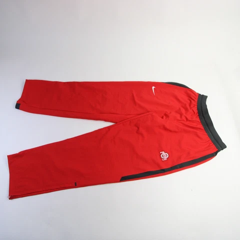Ohio State Buckeyes Nike Dri-Fit Athletic Pants Men's Red/Gray Used Cover