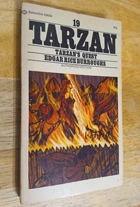 Tarzan:Tarzan's Quest by Edgar Rice Burroughs Authorized edition # 19 pb. - Picture 1 of 2
