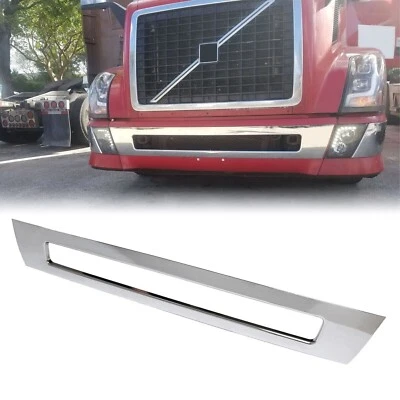 Parachoques cromado moldura central para camión Volvo VNL 300 430 630 670 780 2004-2015 Foto 1 de 4