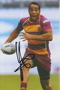 FOTO 3 DE LEROY CUDJOE FIRMADA A MANO DE LOS GIGANTES DE HUDDERSFIELD. - Imagen 1 de 1