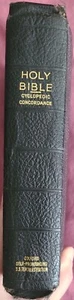 Antique Oxford S.S. Holy Bible Teacher's Edition Cyclopedic Concordance - Picture 1 of 11