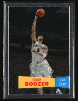 Carlos Boozer 2007 Topps Chrome #64  Basketball Card - Image 1 of 2