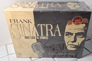 FRANK SINATRA “HIS LIFE AND TIMES” 10 VHS TAPES COLLECTORS EDITION SET🔴 - Picture 1 of 5