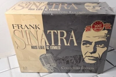 FRANK SINATRA “HIS LIFE AND TIMES” 10 VHS TAPES COLLECTORS EDITION SET🔴 - Image 1 of 4