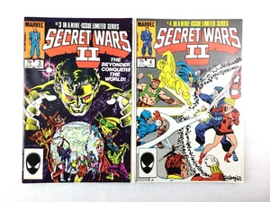 Secret Wars II #3 & #4 (1985) Marvel Comics Nine-Issue Limited Series VF/NM - Picture 1 of 7