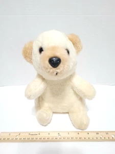 Peluche orso polare 11" anni 70 solido peluche giocattolo bella Corea e USA seduto vintage - Foto 1 di 12