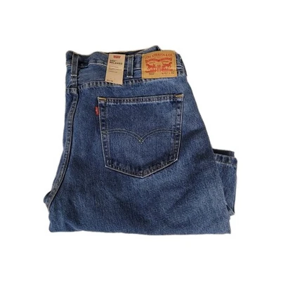 НОВЫЙ С ЯРЛЫКАМИ LEVIS 550 ДЖИНСОВОЙ ТКАНИ ДЖИНСЫ РАССЛАБЛЕННЫЙ КРОЙ ЛЕГКИЙ КОНУС 42 x 32 Бесплатная доставка по США - Изображение 1 из 4