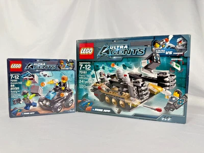 LEGO Ultra Agents Lot: Tremor Track Infiltration + Riverside Raid - New/Sealed - Image 1 of 4