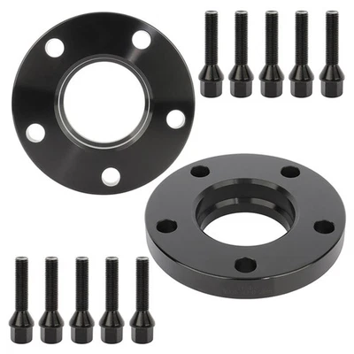 2x espaciadores de rueda centrados en el cubo 5x120 20 mm para BMW 525i 528i 530i 1996-2003 Foto 1 de 4